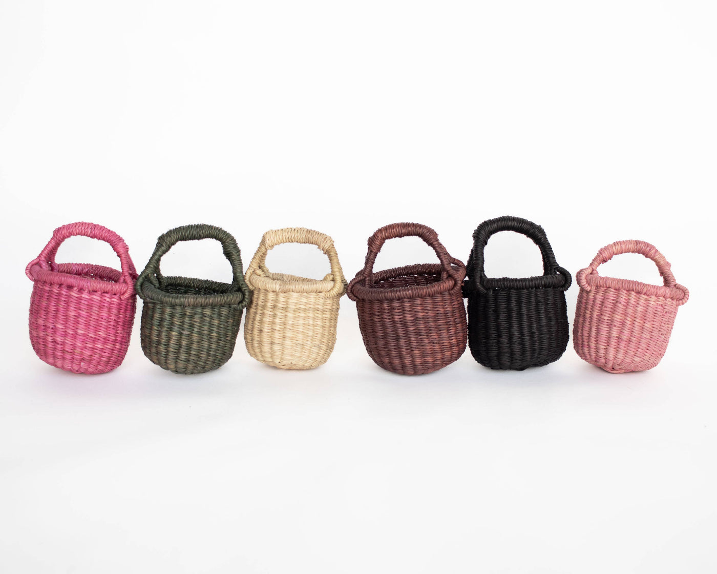 Teeny Tiny Kandiga Basket - Light Pink