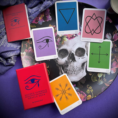 Sacred Symbols Oracle Deck by Marcella Kroll-Hachette Book Group