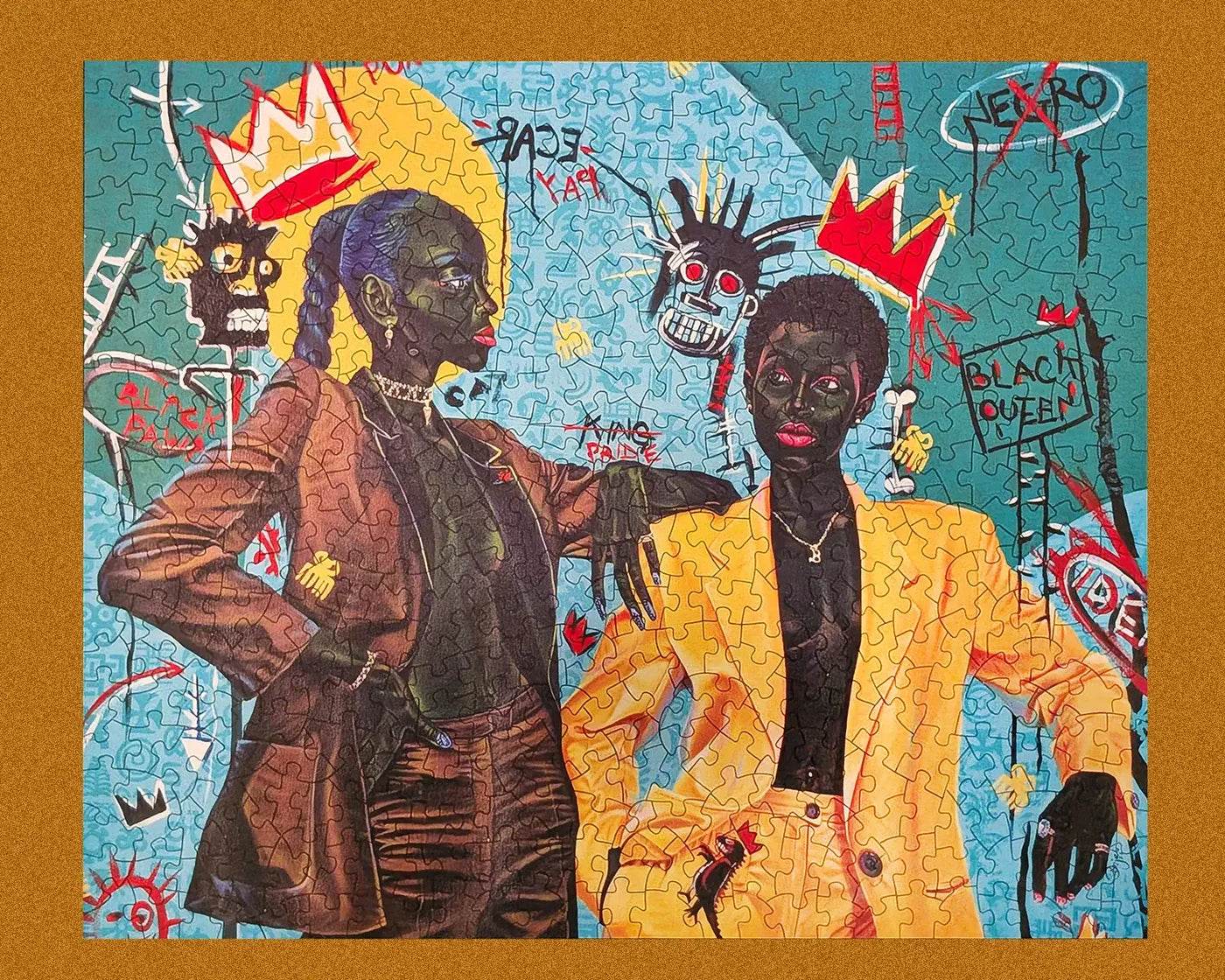 Puzzles of Color - "When I Meet J.M.B." by Boris Anjel