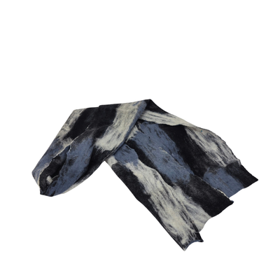Colorful Merino Wool Felt Scarf-Feltiful