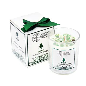 Love-Earths Elements  Crystal Candle