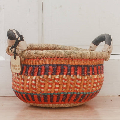 Round Small Two Handle-Big Blue Moma