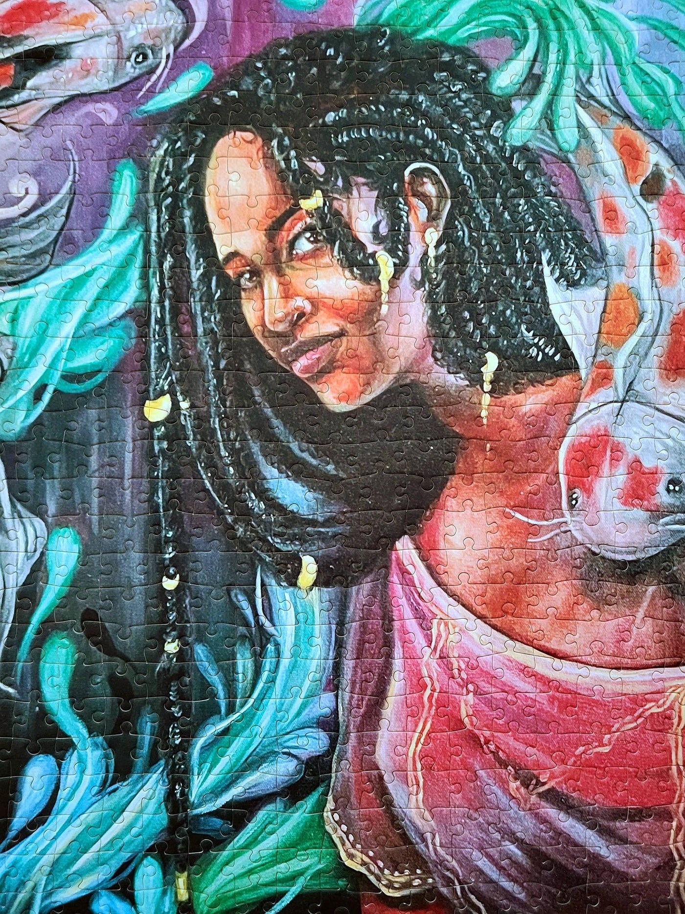 Puzzles of Color - "Flow" by Morgan N. Marshall