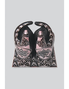 Small Henna Print Resin Hand Card Holder - Kathmandu Imports