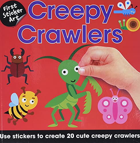 First Sticker Art Creepy Crawlers - Sourcebooks