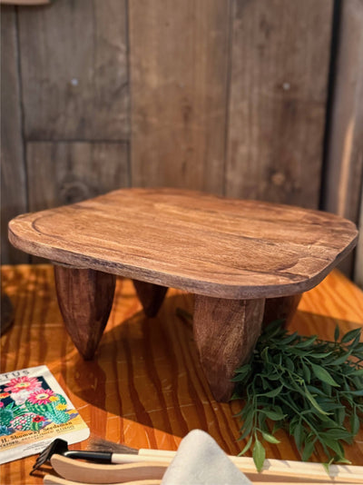Made Market Co. - Square Primitive Stool