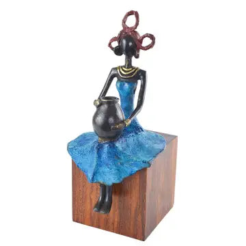 Harmony Burkina Bronze Sculpture