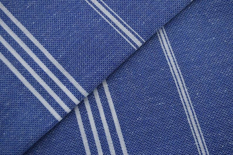 Basic Layers -Monaco Blue Turkish Towel