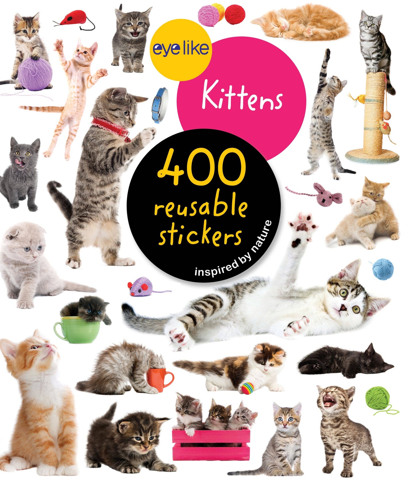 Kittens:Eyelike Stickers -Hachette Book Group