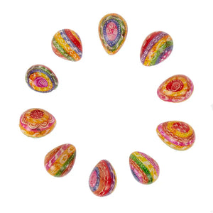 Colorful Soapstone Eggs - Global Crafts