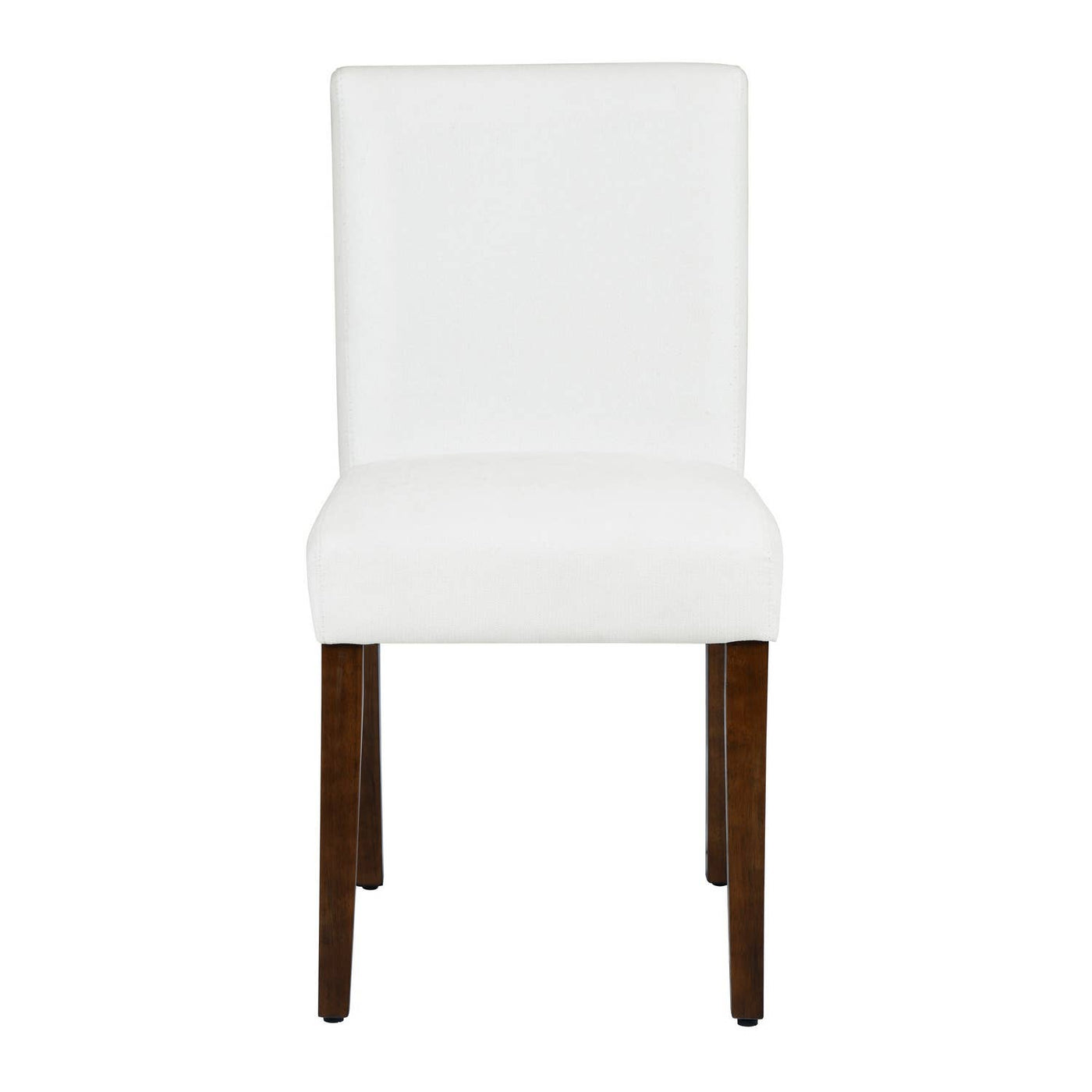 HOMYCASA DESIGN INC - Traditional Fabric Dining Chair with Solid Wood Legs