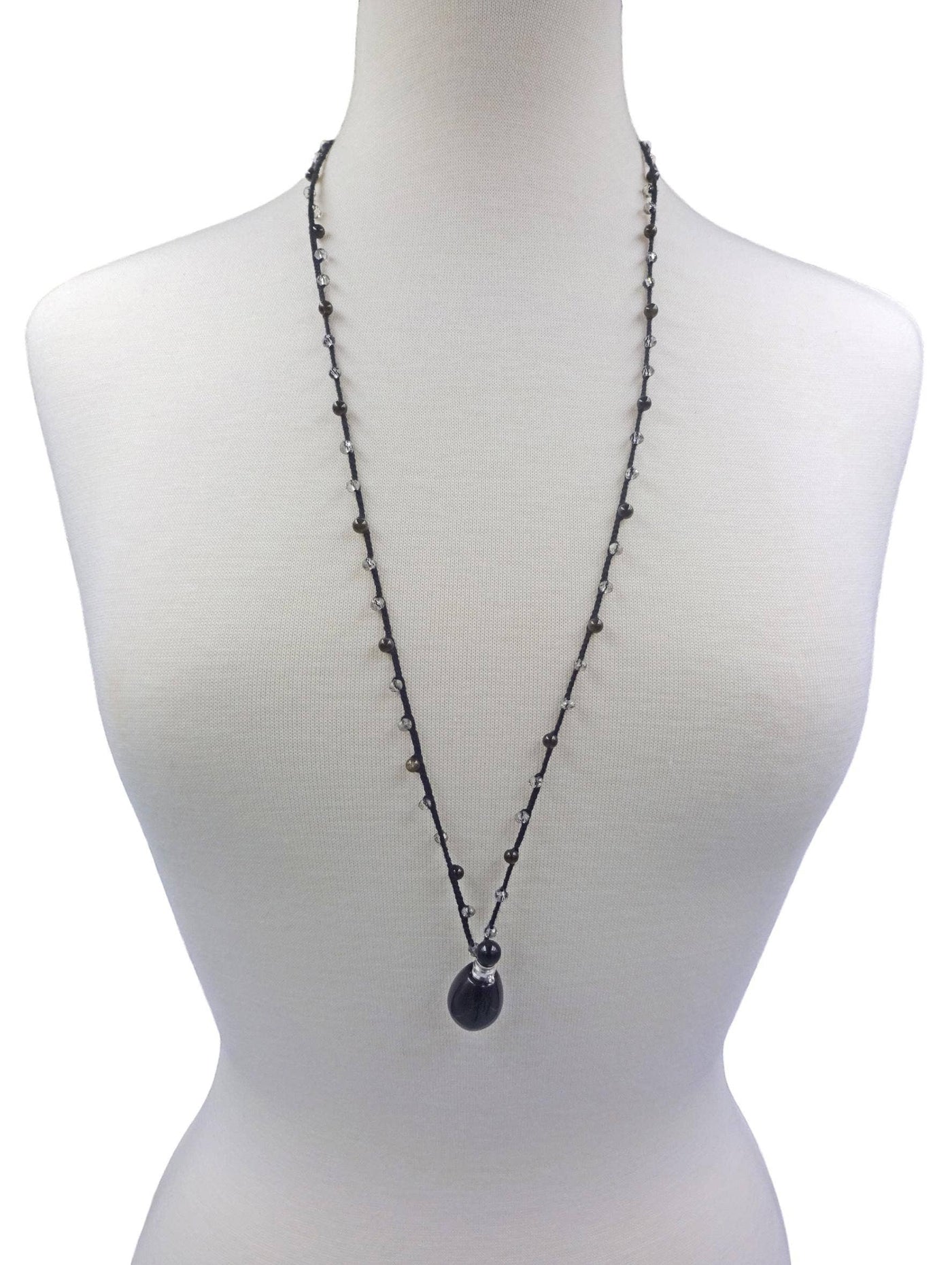 Hand Beaded and Crochet Necklace-IST Jewelry