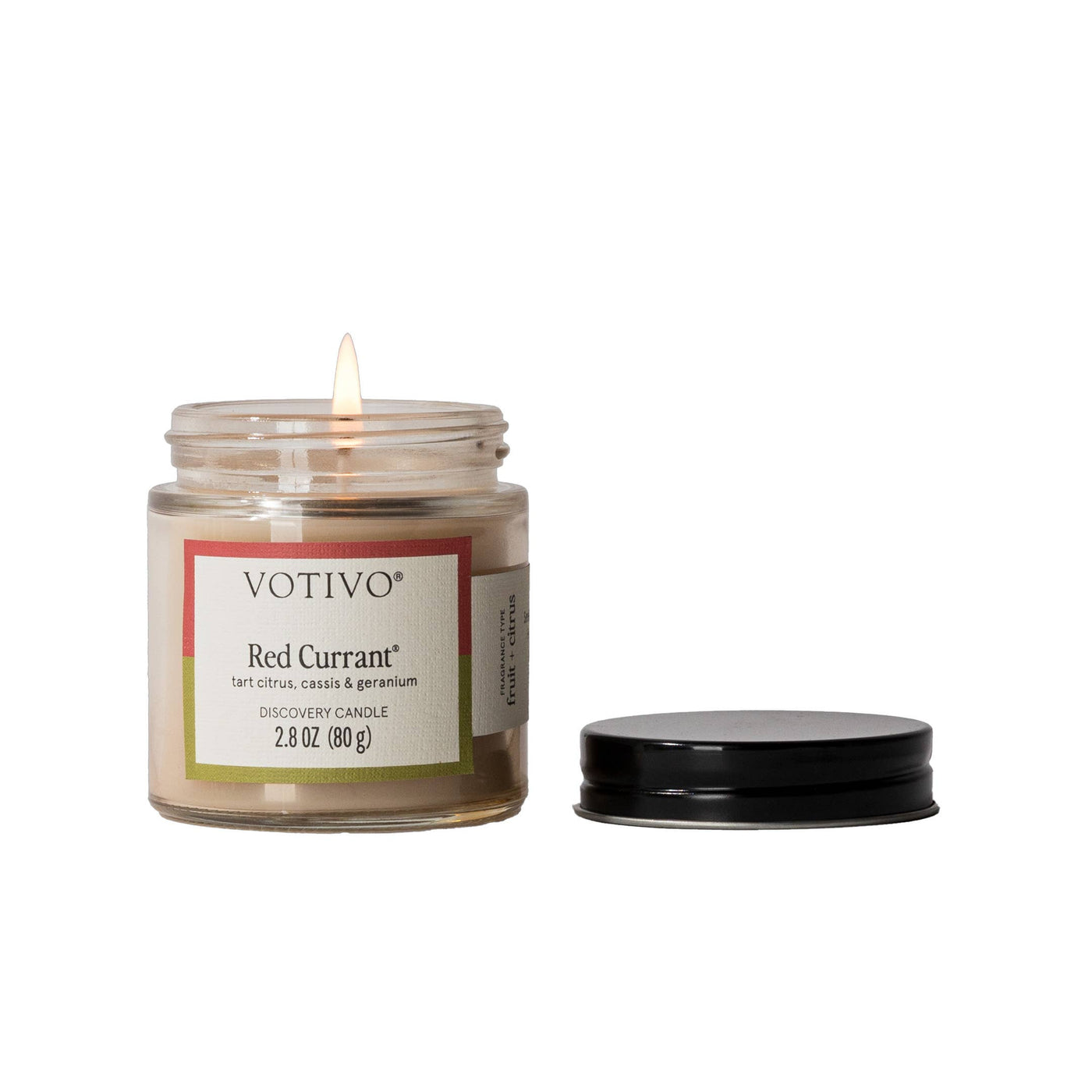 Red Currant Discovery Candle Jar -  Votivo
