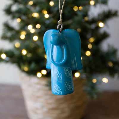 Venture Imports LLC - Colorful Angel Ornament