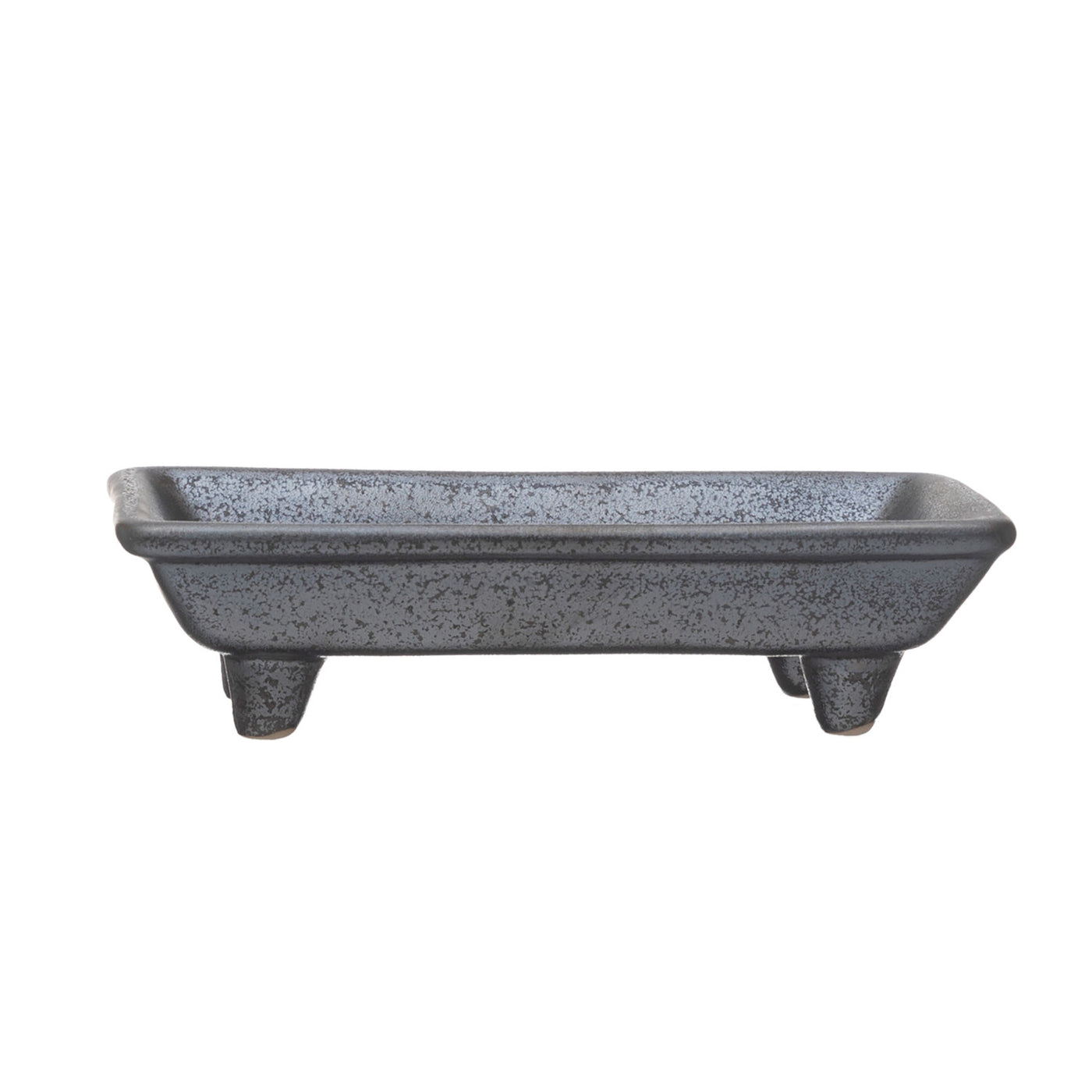 Stoneware Footed Soap Dish - Creative Co-Op