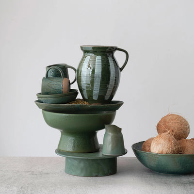 Stoneware Pedestal