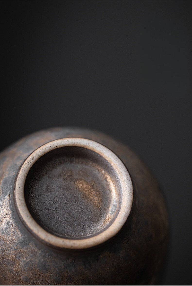 Gohobi - Gohobi Ceramic Classic Golden Black Tea Cup