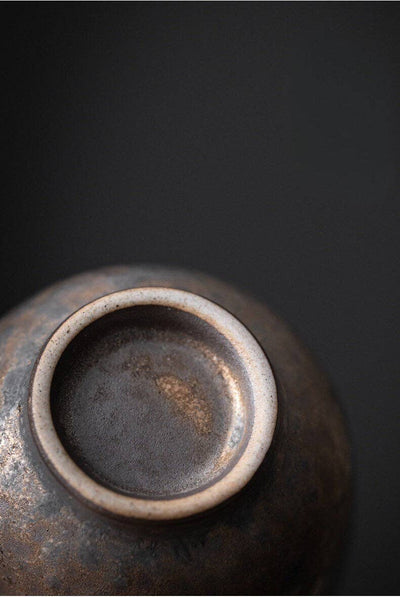 Gohobi - Gohobi Ceramic Classic Golden Black Tea Cup