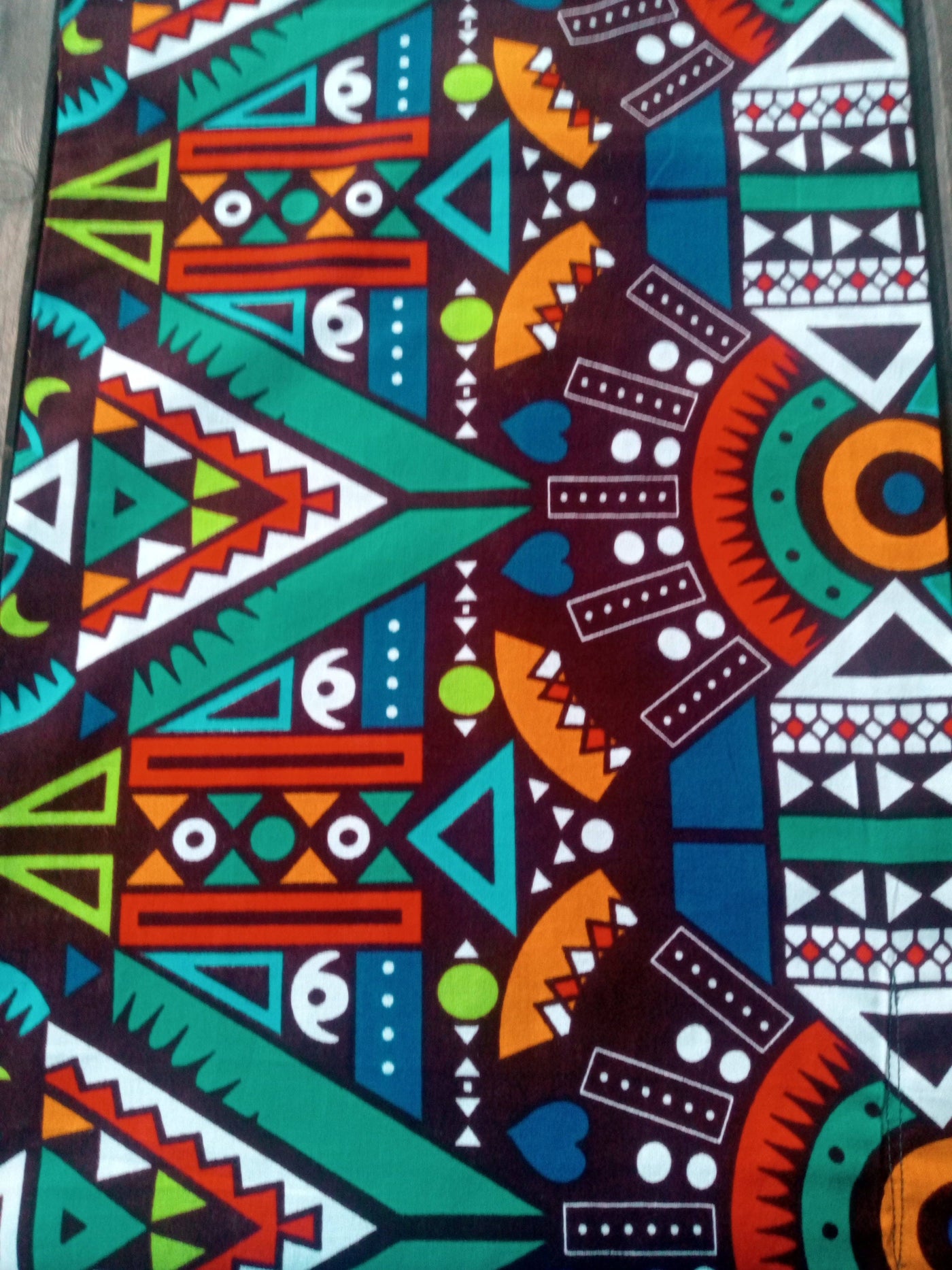 The Afrophile - IN LIVING COLOR table runner