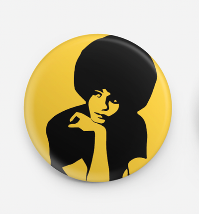Angela Davis-Button-All Very Goods