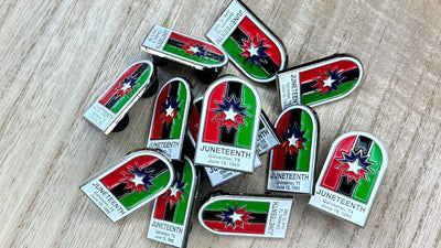 Juneteenth Freedom Celebration Pin-Melanin Meanings