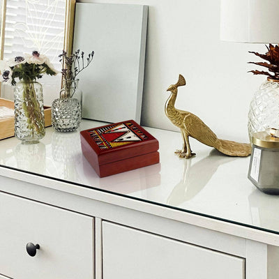 Africa, Kenya. Maasai tribal beadwork pattern., Jewelry Box 3dRose - 3dRose,