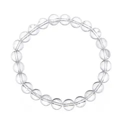 8MM Crystal Gemstone Stretch Bracelet