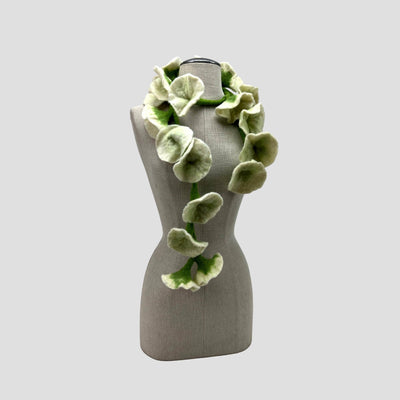 20 Flowers Scarf, Flowers Garland or Wall Hanging-Feltiful