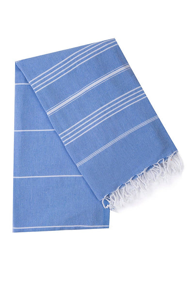 Basic Layers -Monaco Blue Turkish Towel