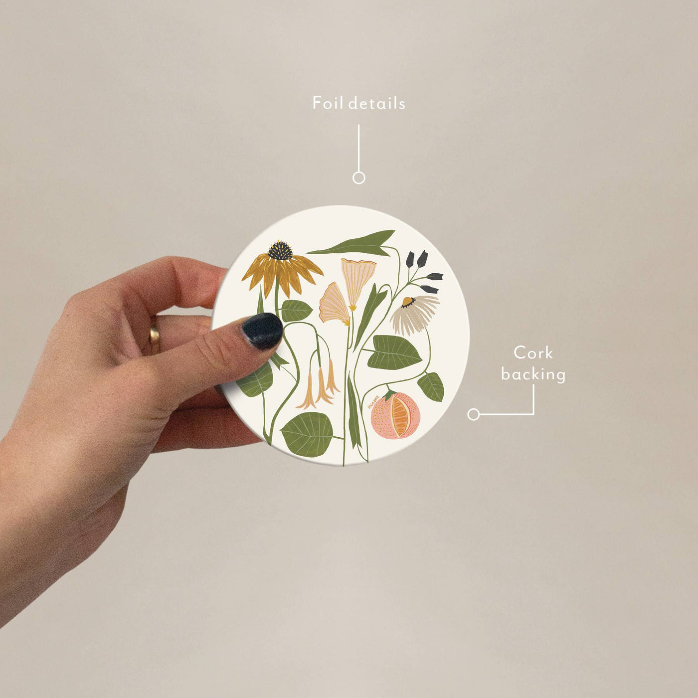 Seedlings - Love Note Seedlings Coaster
