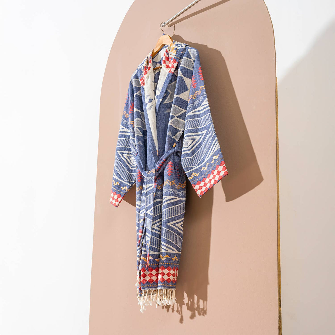 Kikoya - Tribal Bathrobe Turkish Cotton Light Weight Quick-dry Robe