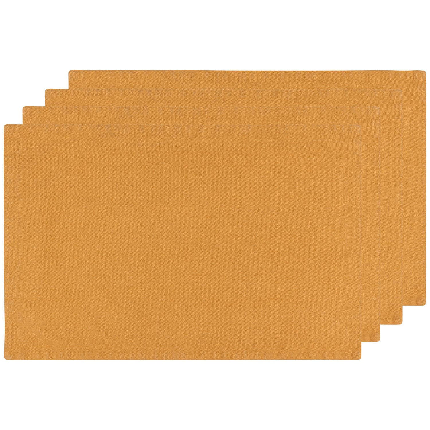 Ochre Stonewash Placemats Set of 4-Danica Heirloom