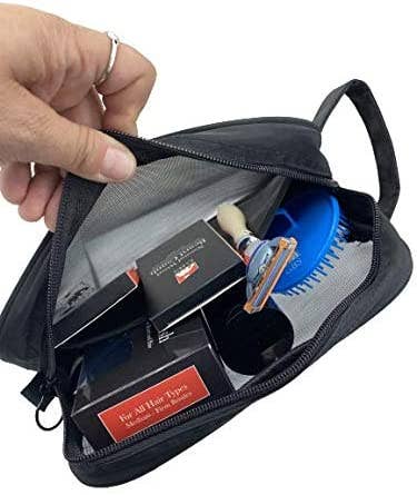 Mesh Doppler Toiletry Bag 2.75" x 9"-GENTS FINE GROOMING PRODUCTS