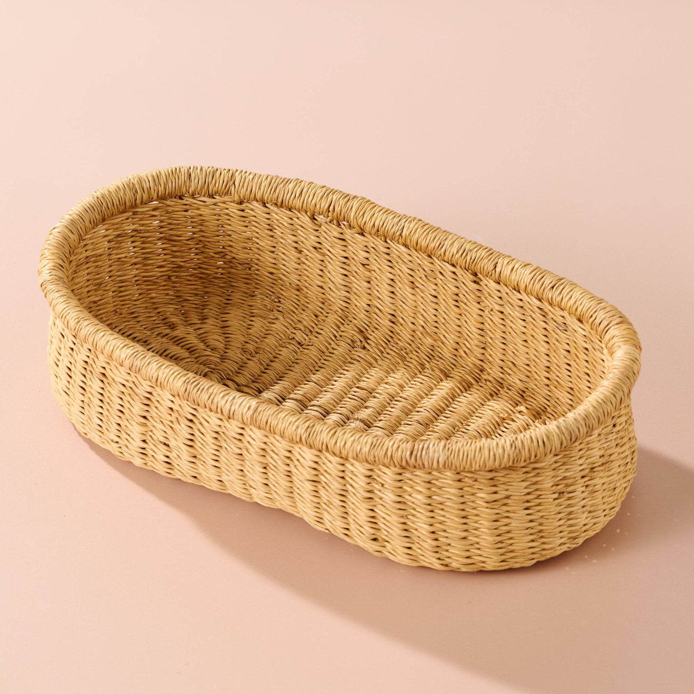 Ghana Breaking Bread Basket - Natural-Ten Thousand Villages