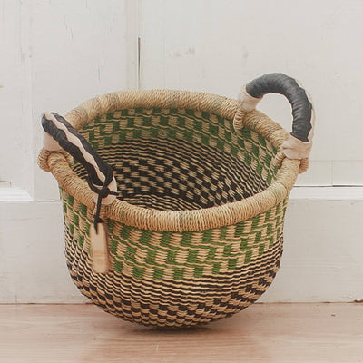 Round Small Two Handle-Big Blue Moma