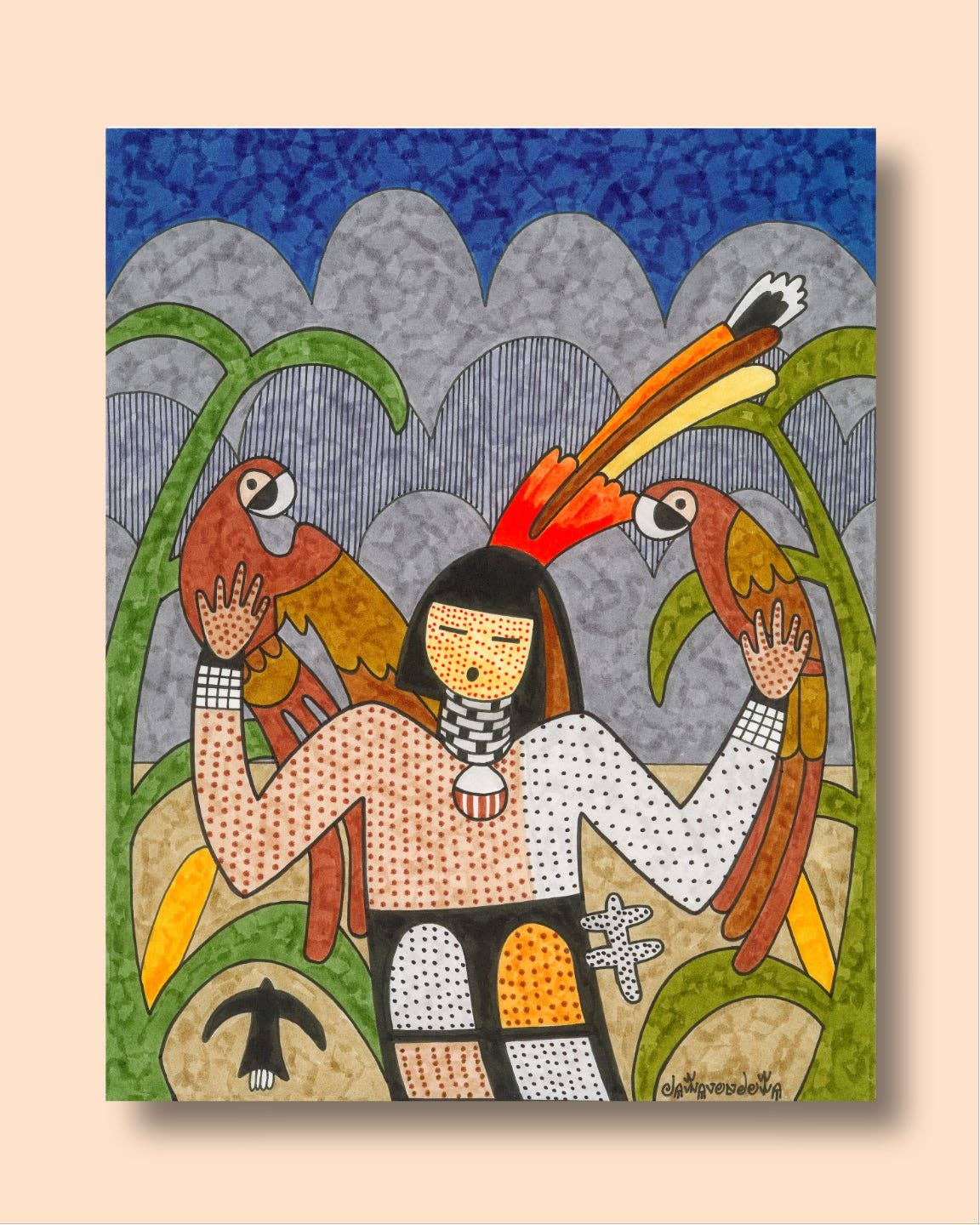 Fourth World Design - Parrot Maiden