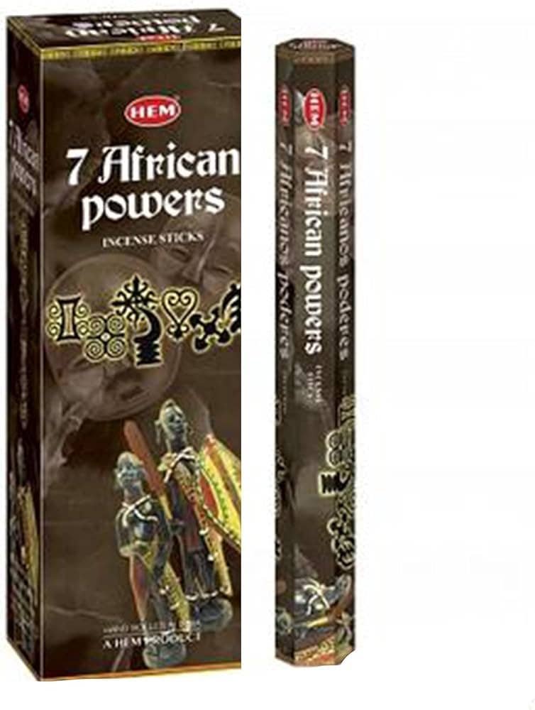 Designs by Deekay Inc. - HEM - '7 African Powers' Hexa Incense Sticks