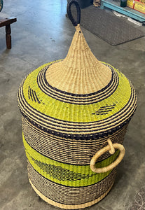 African Laundry Basket