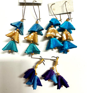 Silk Earrings