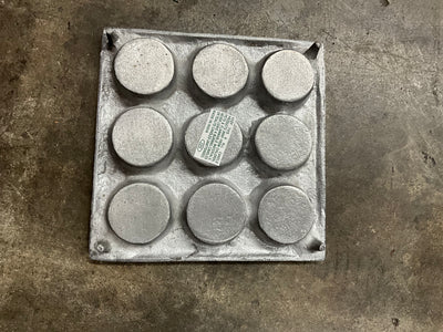 Metal Tealight Candle Holder 9 Piece