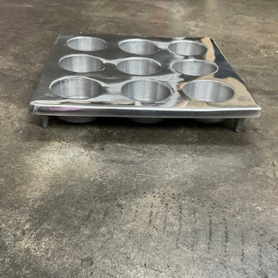 Metal Tealight Candle Holder 9 Piece