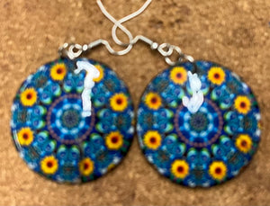 Peruvian Gourd Earrings 2