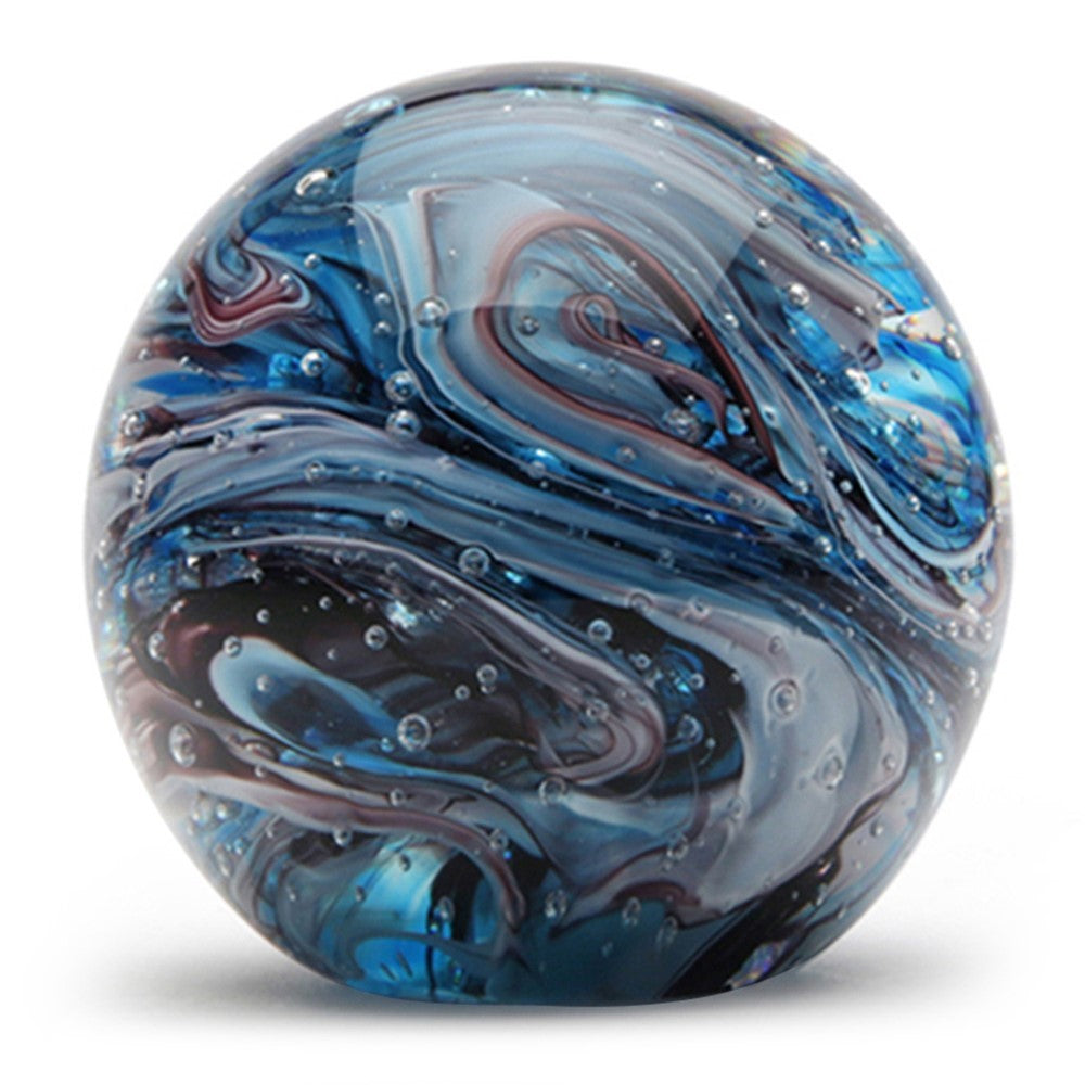 Blue Swirl Paperweight