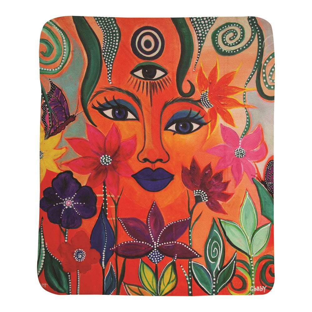 The Seer Sherpa Fleece Throw
