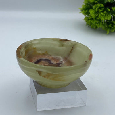 Onyx Stone Decorative Bowl
