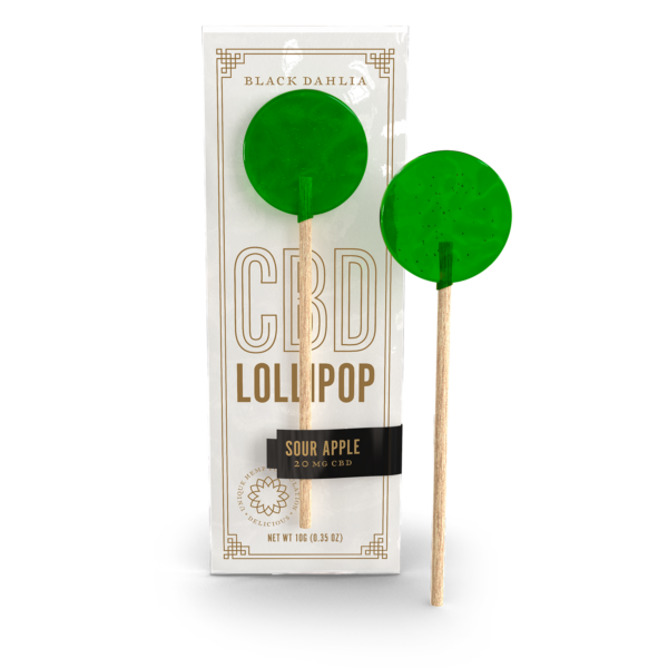 Black Dahlia’s CBD Lollipops