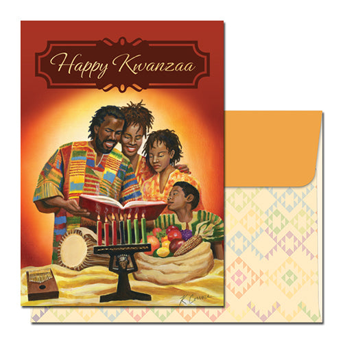Happy Kwanzaa Family Celebration Card