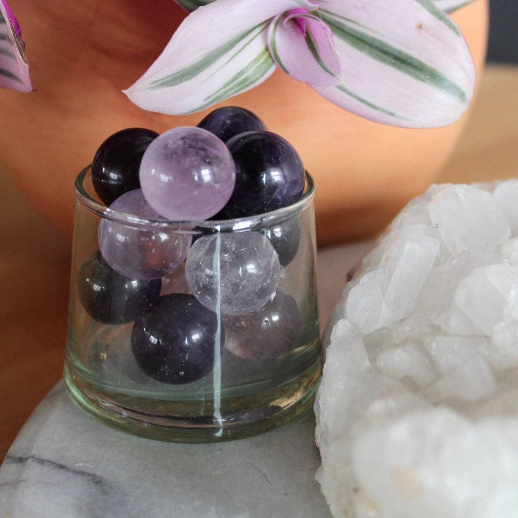 Amethyst Mini Sphere (Crystals & Stones) - Pebble House