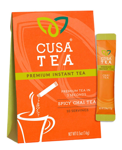 Cusa Tea and Coffee - Spicy Chai Instant Tea Box