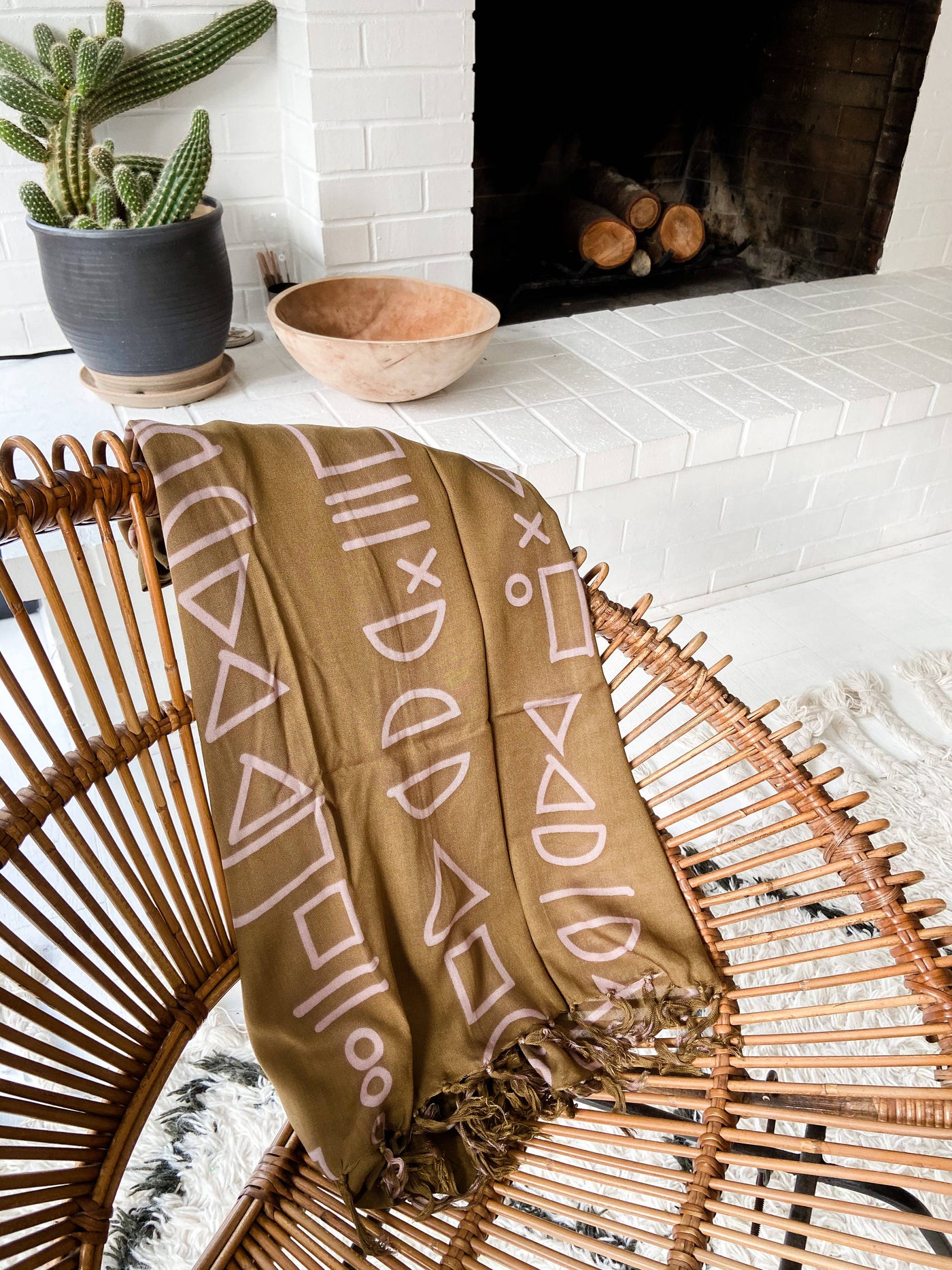 Village Thrive - Shapes Tapestry